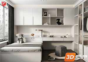 Children Room Scenes Skp FIles 